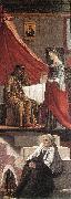 CARPACCIO, Vittore Arrival of the English Ambassadors (detail) dfg painting